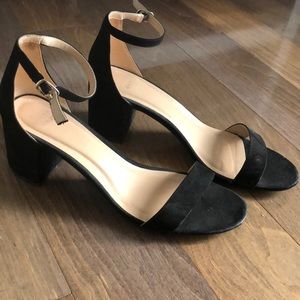 Target brand 2.5 inch black heels